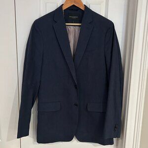 Banana Republic Tailored Slim Fit Blue Blazer 40L